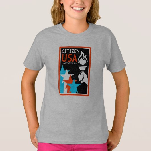 アメリカ独立記念日 Tシャツ (正面)