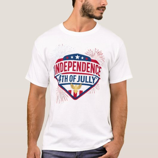 アメリカ独立記念日 Tシャツ (正面)