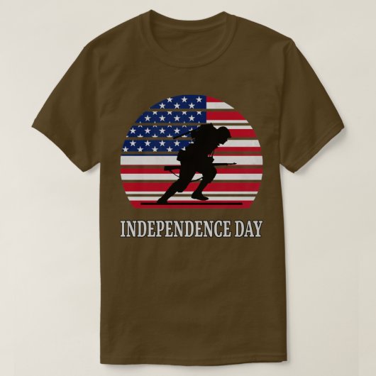 アメリカ独立記念日 Tシャツ (デザイン正面)