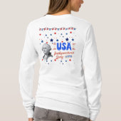 アメリカ独立記念日 Tシャツ (裏面)