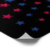 アメリカ独立記念日Tシャツ 女性 男性 子供 かわいい 米国 愛国者 ポスター (角)