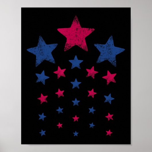 アメリカ独立記念日Tシャツ 女性 男性 子供 かわいい 米国 愛国者 ポスター (正面)