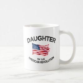 アメリカ独立革命の娘 DAR スター アメリカ コーヒーマグカップ