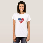 アメリカ独立革命の娘 DAR US 歴史 Tシャツ (正面フル)