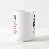 アメリカ独立革命娘たちの誇り高き愛国者 コーヒーマグカップ (中央)