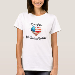 アメリカ独立革命娘 DAR 歴史 アメリカ合衆国 Tシャツ