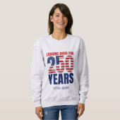 アメリカ独立250周年おめでとう スウェットシャツ (正面フル)