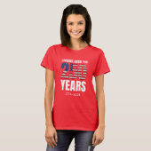 アメリカ独立250周年おめでとう Tシャツ (正面フル)