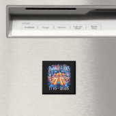 アメリカ独立250周年おもしろホットドッグ マグネット (インサイチュ (食洗機))