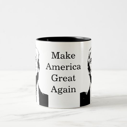 アメリカ独立250周年とトランプ大統領 #11 ツートーンマグカップ (中央)