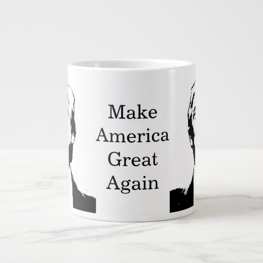 アメリカ独立250周年とトランプ大統領 #12 ジャンボコーヒーマグカップ (正面)