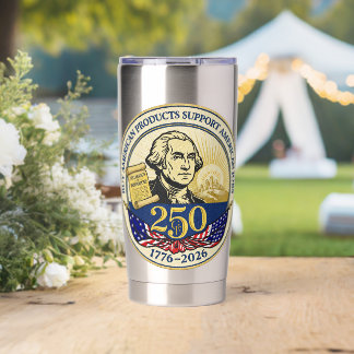 アメリカ独立250周年をお祝いしよう 保温保冷タンブラー
