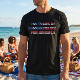 アメリカ独立250周年アメリカ国旗 Tシャツ