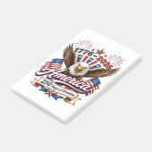 アメリカ独立250周年イーグル ポストイット (アングル)