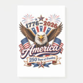 アメリカ独立250周年イーグル ポストイット (正面)