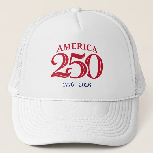 アメリカ独立250周年パトリオティック キャップ (正面)