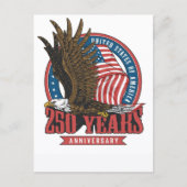 アメリカ独立250周年ベテラン退役軍人 1776-2026 シーズンポストカード (正面)