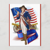 アメリカ独立250周年ベテラン退役軍人 1776-2026 シーズンポストカード (正面)
