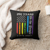 アメリカ独立250周年米国LGBTプロ クッション (ブランケット)