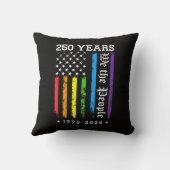 アメリカ独立250周年米国LGBTプロ クッション (裏面)