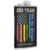 アメリカ独立250周年米国LGBTプロ フラスク (右)