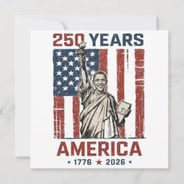 アメリカ独立250周年自由の女神オバマ愛国ストライプ