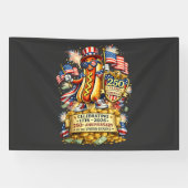 アメリカ独立250周年記念お祝い 横断幕 (横)