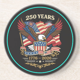 アメリカ独立250周年記念イーグルデザイン コースター