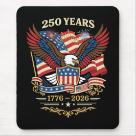 アメリカ独立250周年記念イーグルデザイン マウスパッド
