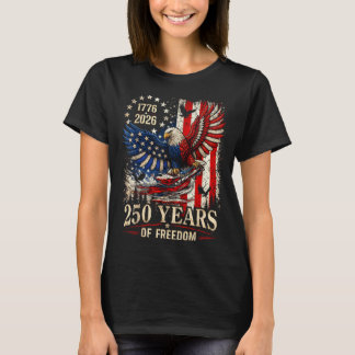 アメリカ独立250周年記念イーグル Tシャツ