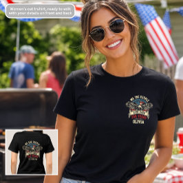 アメリカ独立250周年記念ウィメンズTシャツ We the People トライブレンドＴシャツ