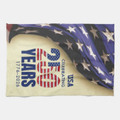 アメリカ独立250周年記念グッズ キッチンタオル (横)