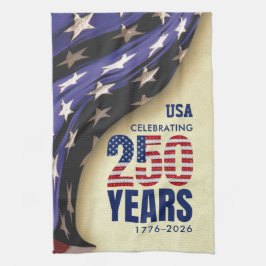アメリカ独立250周年記念グッズ キッチンタオル