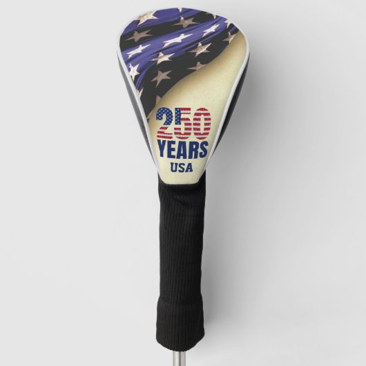 アメリカ独立250周年記念グッズ ゴルフヘッドカバー (正面)