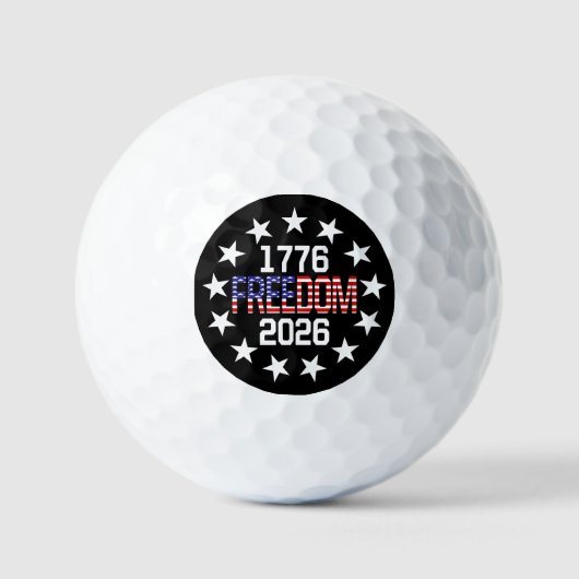 アメリカ独立250周年記念ゴルフボール ゴルフボール (正面)