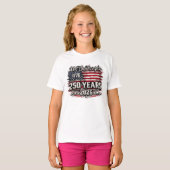 アメリカ独立250周年記念デザイン Tシャツ (正面フル)
