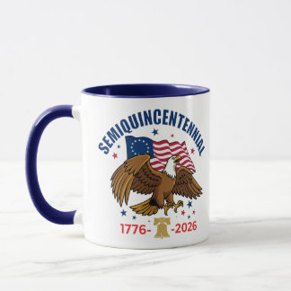 アメリカ独立250周年記念ハクトウワシマグ マグカップ