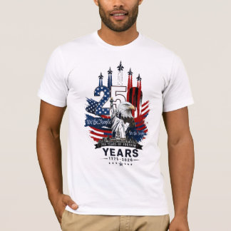 アメリカ独立250周年記念パトリオティック フリーダム250年 Tシャツ
