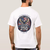 アメリカ独立250周年記念パトリオティック Tシャツ (裏面)