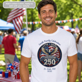 アメリカ独立250周年記念パトリオティック Tシャツ