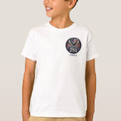 アメリカ独立250周年記念パトリオティック Tシャツ (正面)