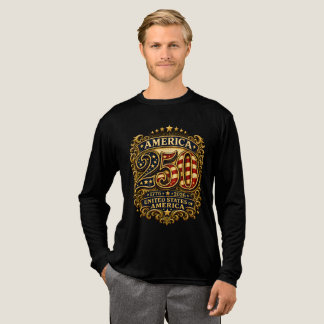 アメリカ独立250周年記念パトリオティックTシャツ 1776-2026 トライブレンドTシャツ