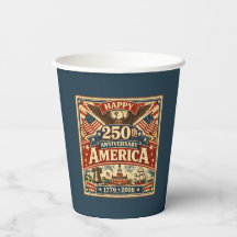 アメリカ独立250周年記念ヴィンテージ風アメリカ愛国デザイン