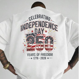 アメリカ独立250周年記念日 自由 Tシャツ