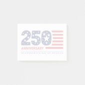 アメリカ独立250周年記念日 1776 2026 ポストイット (正面)