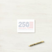アメリカ独立250周年記念日 1776 2026 ポストイット (デスク上)