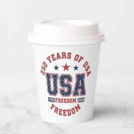 アメリカ独立250周年記念食器 紙コップ