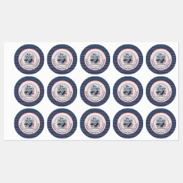 アメリカ独立250周年記念4th of July We the People オリジナルグッズ ラベル