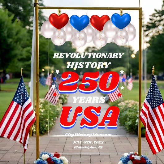 アメリカ独立250周年記念 アクリルサイン