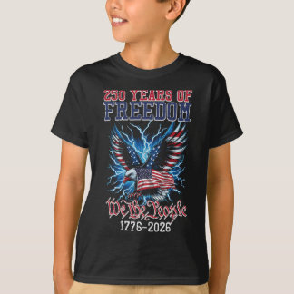 アメリカ独立250周年記念 アメリカ国旗 Tシャツ
